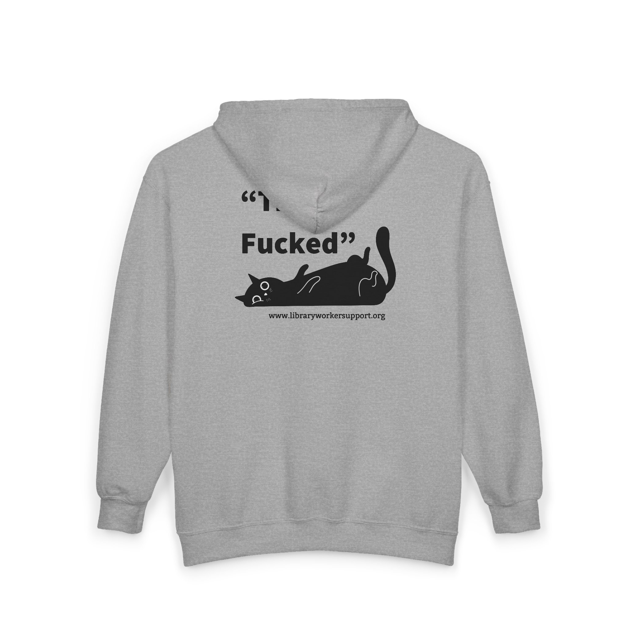 “That’s Fucked” Library Worker Solidarity Hoodie - Image 8