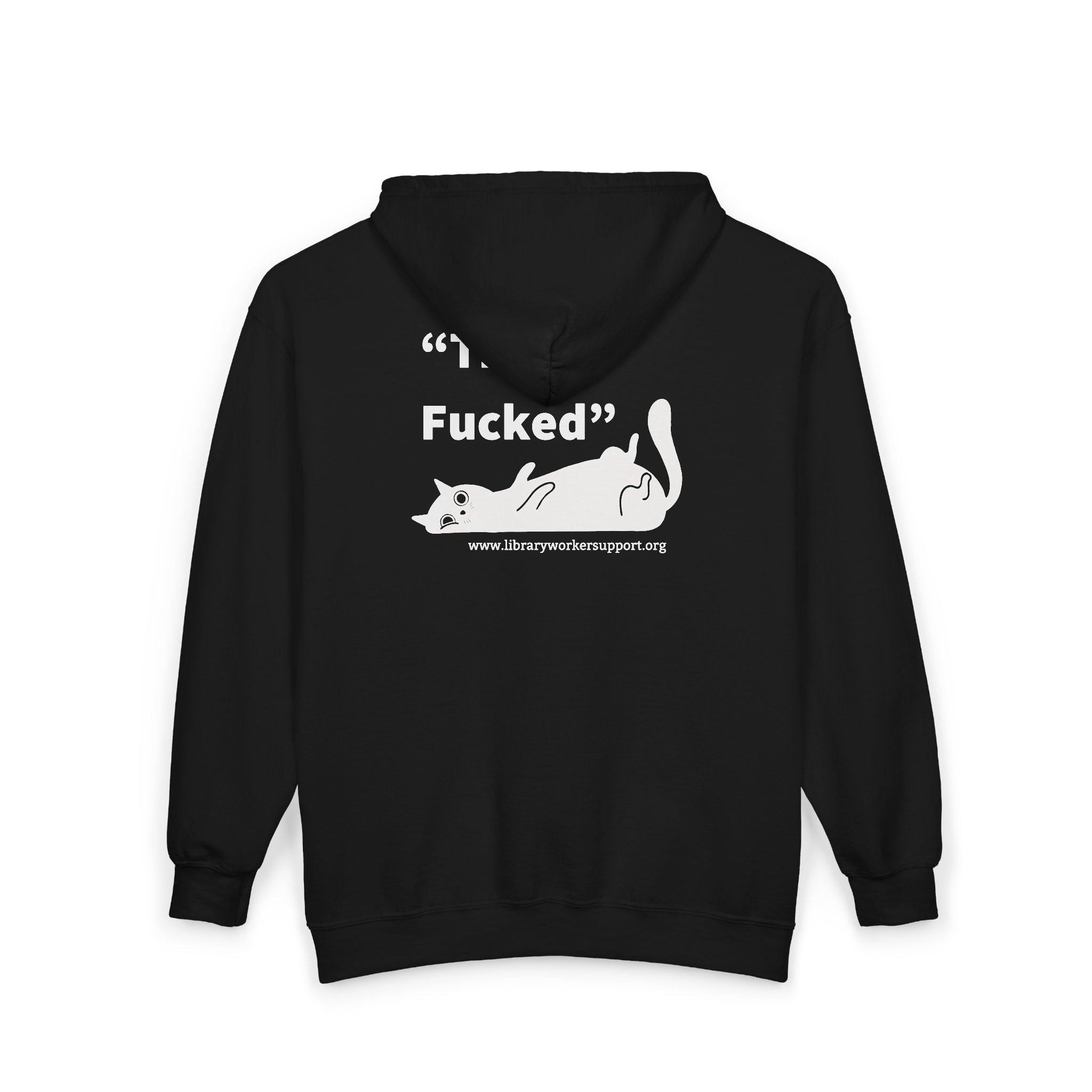 “That’s Fucked” Library Worker Solidarity Hoodie - Image 4