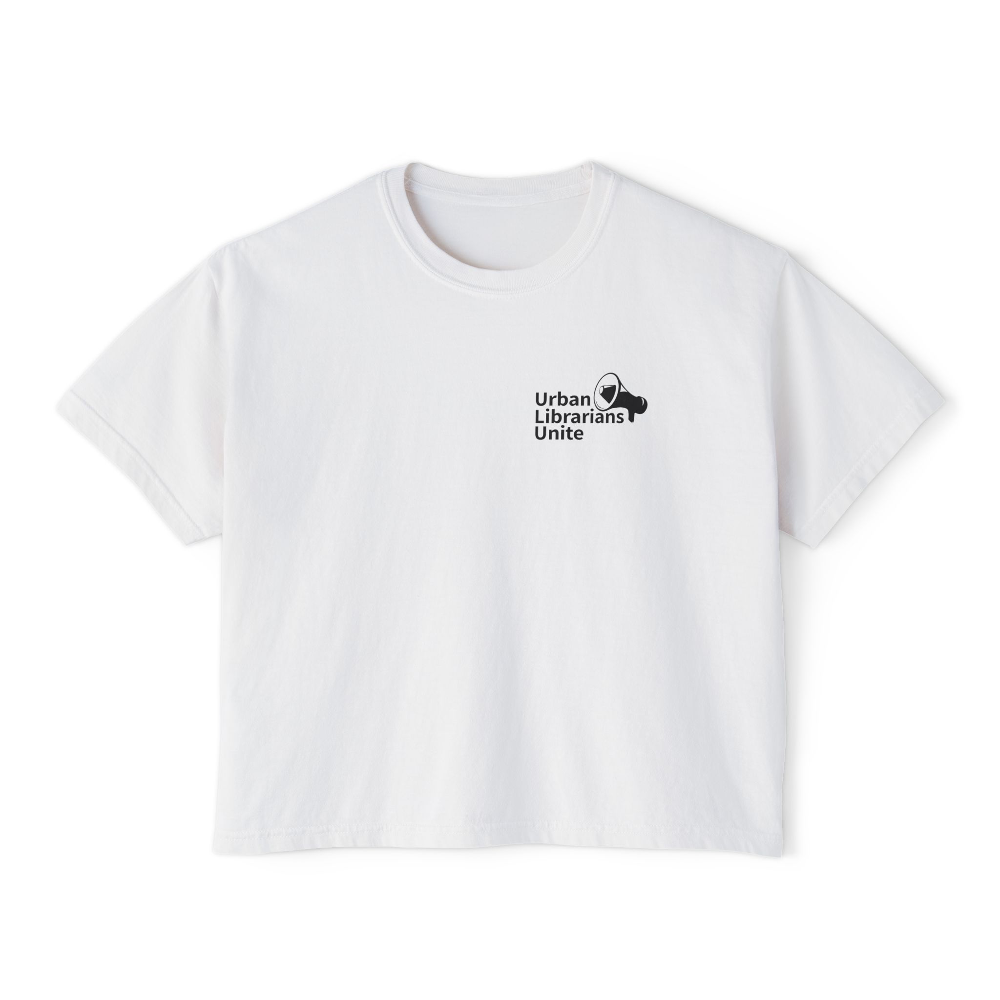 “That’s Fucked” Library Worker Solidarity Cropped T Shirt - Image 11