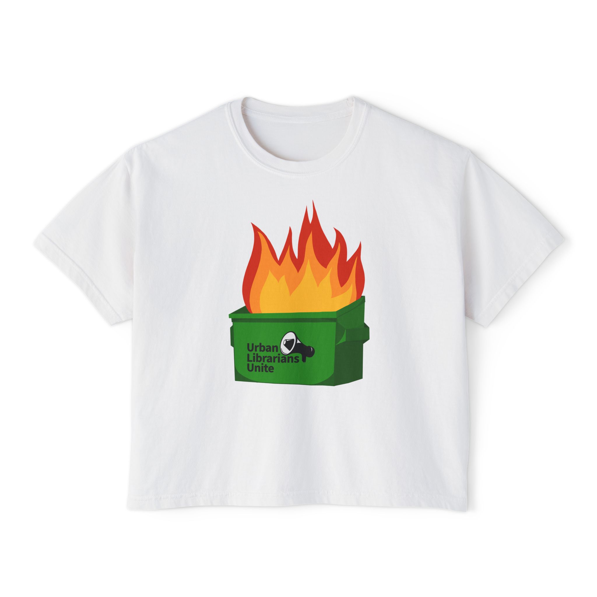 It's a Dumpster Fire! - Women's Boxy Tee